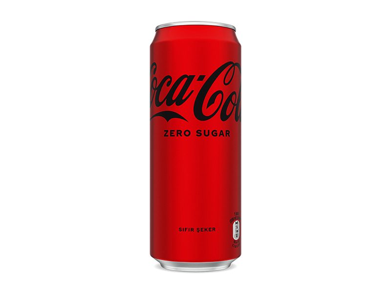 Coca Cola Zero Teneke 330 Ml