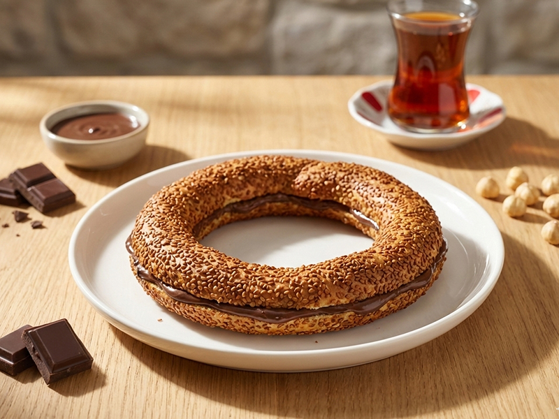 Çikolatalı Simit